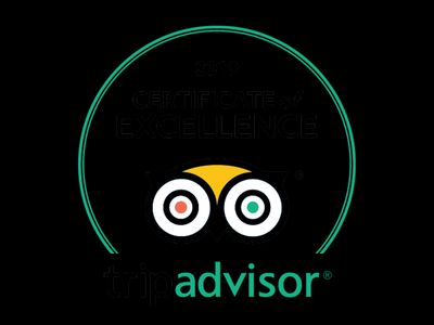 Tripadvisor Certificate of Excellence 2019